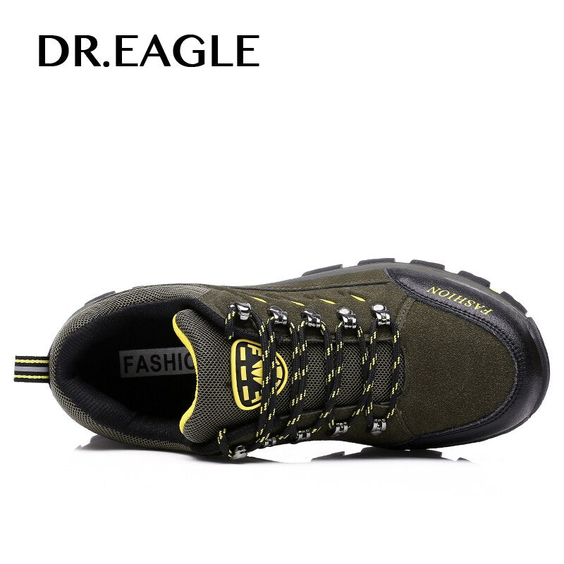 DR.EAGLE outdoor man hiking shoes autumn winter warm sneakers waterproof hiking boots sport trekking mountain Climbing Shoes