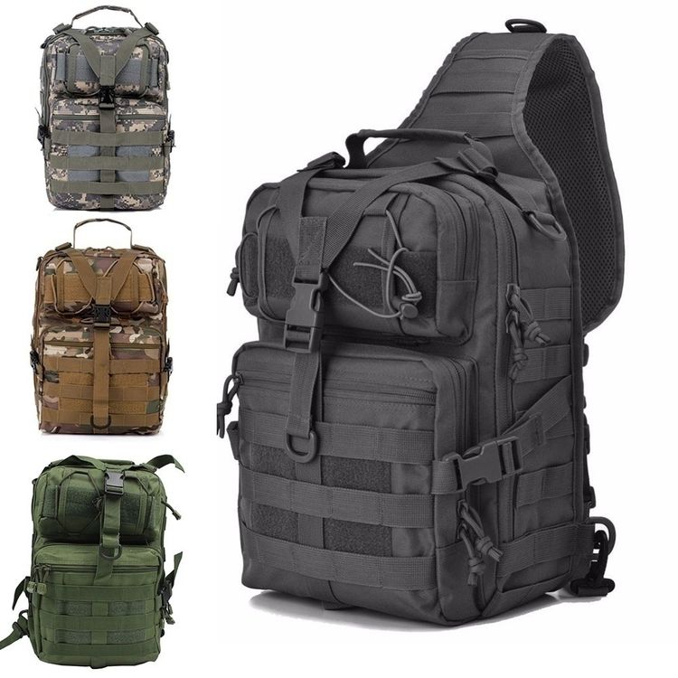 Military Tactical Assault Backpack Waterproof EDC Rucksack Bag for Outdoor Hiking Camping Hunting Trekking Travelling