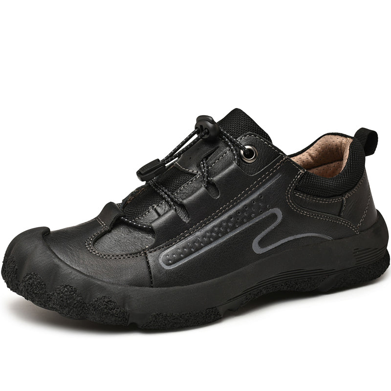 Baotou outdoor men's shoes  -top big-toed shoes tooling men's hiking shoes