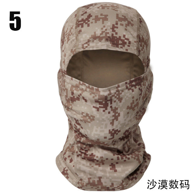 gt hot selling new tactical camouflage balaclava full face mask combat game CP military cap hunter bicycle bicycle army multi-camera hood neck cover