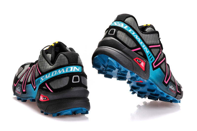 Outdoor Salomon 1st Generation Gray Rose Red Sports Leisure Hiking Shoes Running Shoes Size 40-46