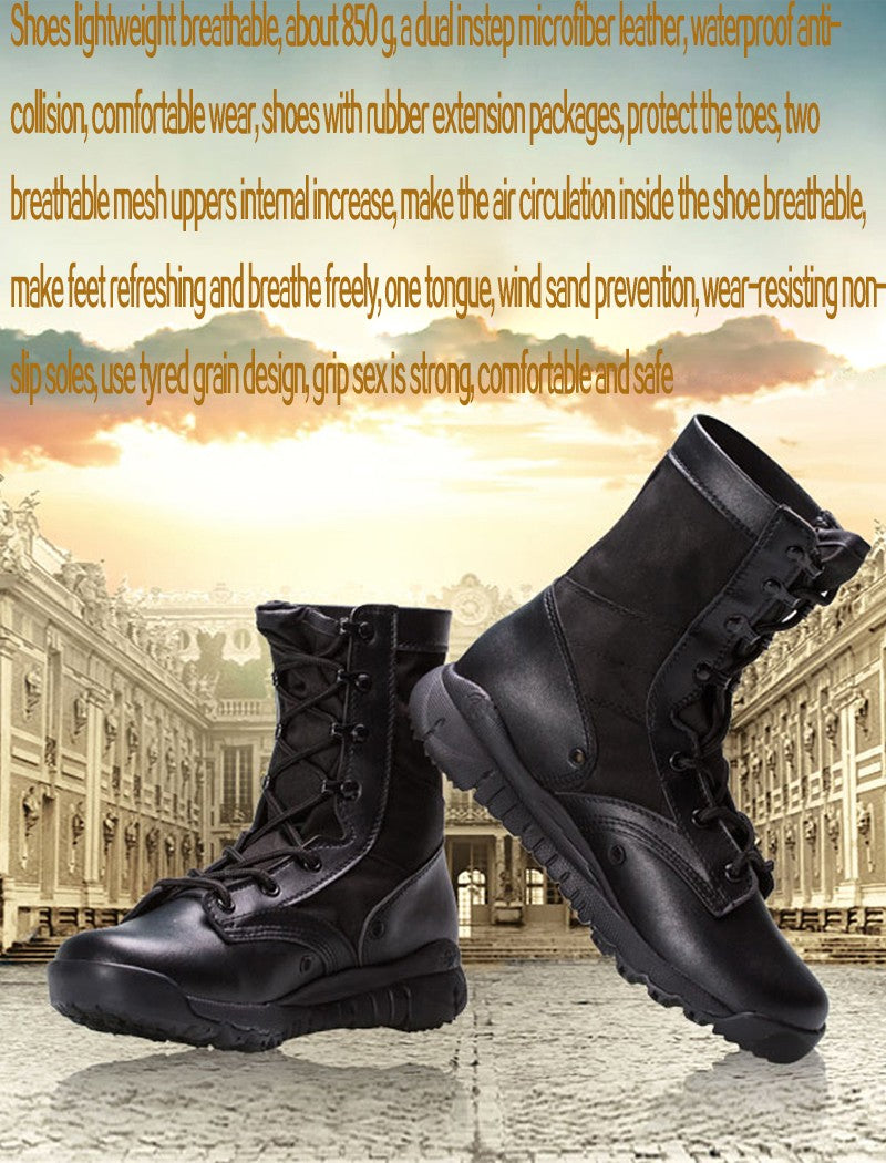Man outdoors Lightweight Boots