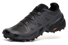Dark gray Salomon XA PRO 3D v8 men's trail running shoes women's breathable sports running shoes outdoor hiking shoes