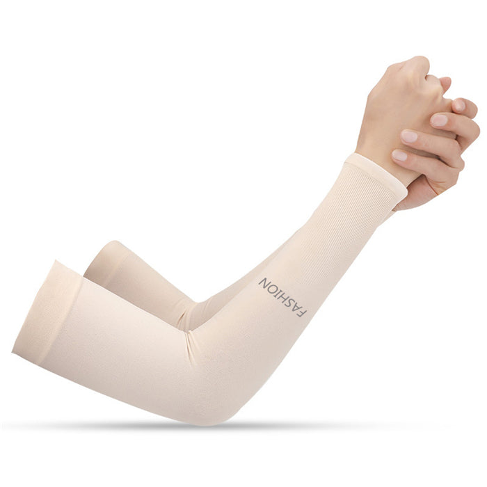 Men’s Women’s White outdoor arm sleeve Cycling Bicycle Riding Basketball Baseball Football Shooter Tennis Outdoor Research Hiking Fishing Arm Sleeve