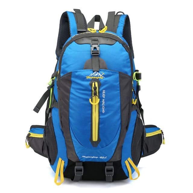 Men 40L waterproof backpack travel pack  Hiking sports bag pack Outdoor Climbing Mountaineering Camping backpack for male
