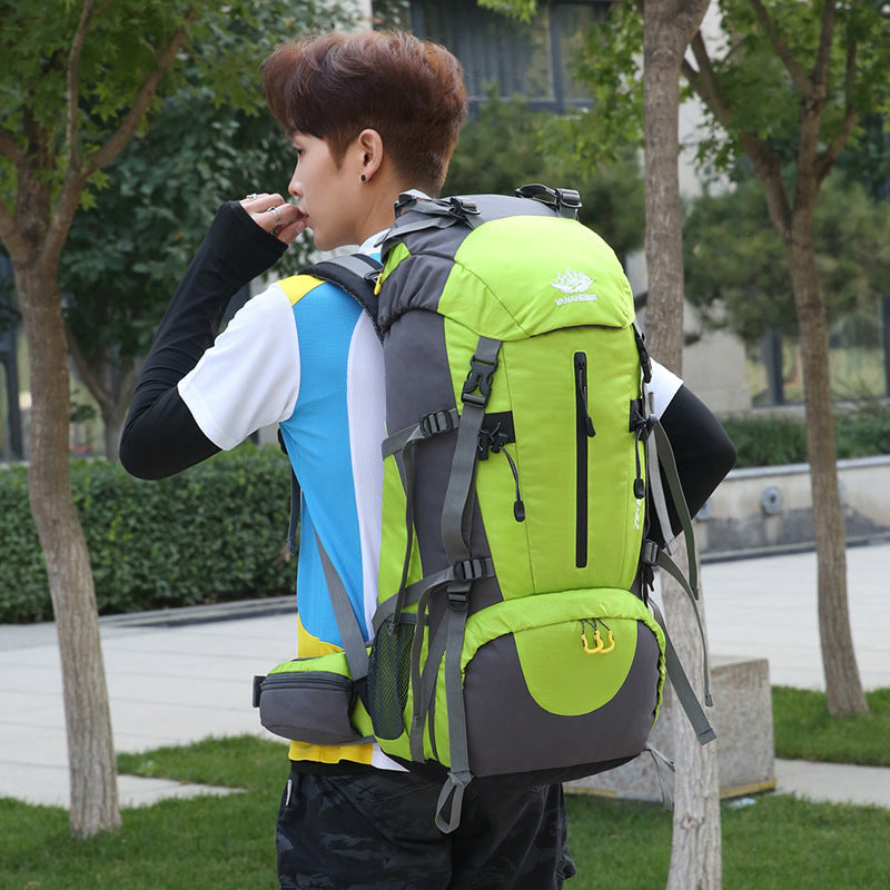 Mountaineering bag outdoor sports large-capacity backpack hiking sports multi-functional outdoor backpack