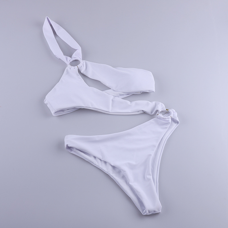 New Backless Swimsuit Swimsuit European and American Fashion One-Piece Swimsuit