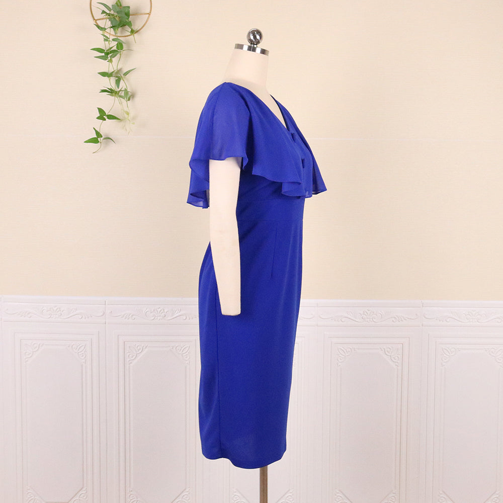 Bodycon Dress V Neck Sleeveless Office Lady Work Casual Evening Birthday Party Robes Plus Size 4XL 5XL Summer New Fashion