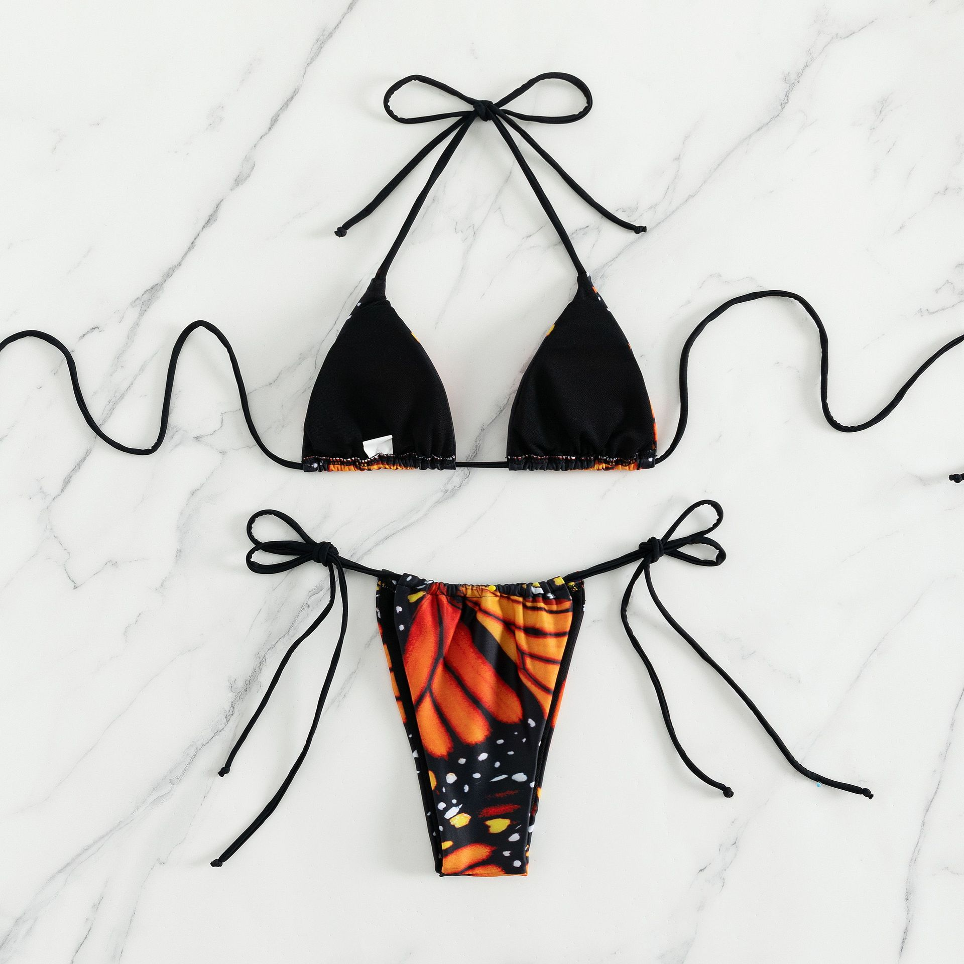 New swimsuit strappy bikini European and American style beach split swimsuit