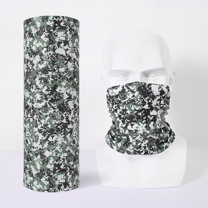 Outdoor Scarf bib Ice silk turban Camping Hiking Scarves Cycling Sports Bandana Fishing Scarf Sun protection Windproof Multifunctional Magic Headwear