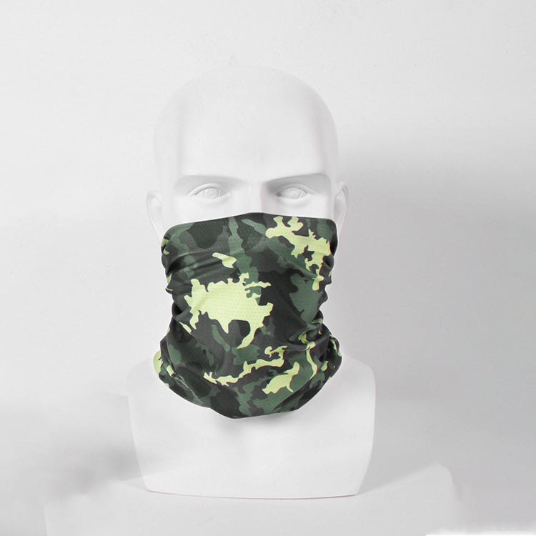 Outdoor Scarf bib Ice silk turban Camping Hiking Scarves Cycling Sports Bandana Fishing Scarf Sun protection Windproof Multifunctional Magic Headwear