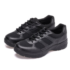 Men's breathable wear-resistant outdoor hiking sports running military shoes fire training shoes breathable hiking shoes security work shoes