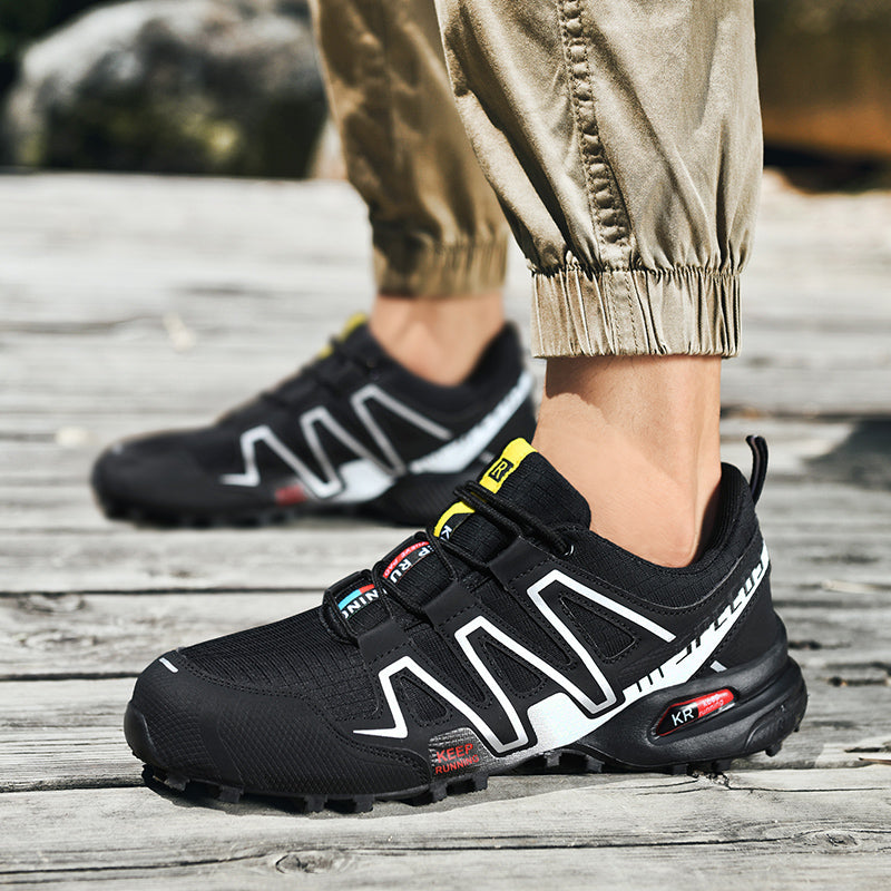 Men's Outdoor Hiking Shoes Non-Slip Trail Running Shoes Travel Climbing Shoes Light Sneakers