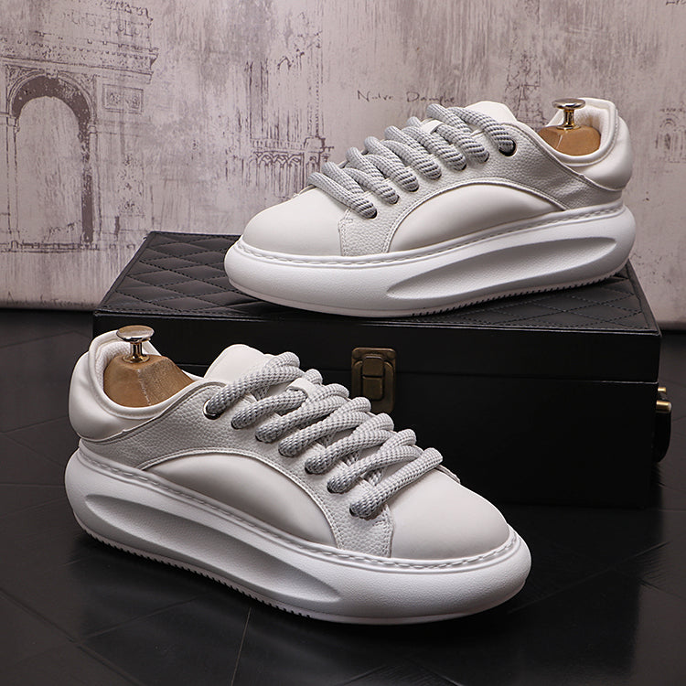 European station 2023 new fashion trend men's shoes breathable casual sports shoes men's walking shoes shock-absorbing lightweight running shoes