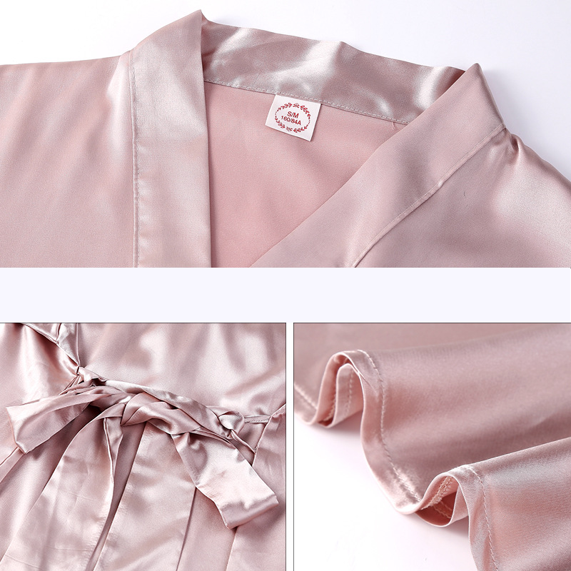 Bathrobe manufacturers new bathrobes, morning gowns, European and American style ladies' home clothes