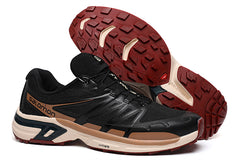 Outdoor Casual SALOMON XT-WINGS 2 Black Brown Vintage Trail Running Sneakers Size 40-46