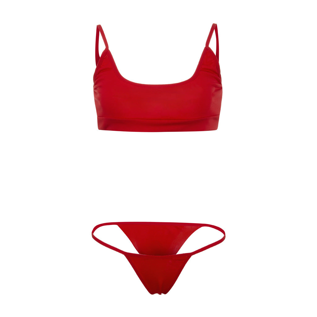 European and American women's fashion bra set