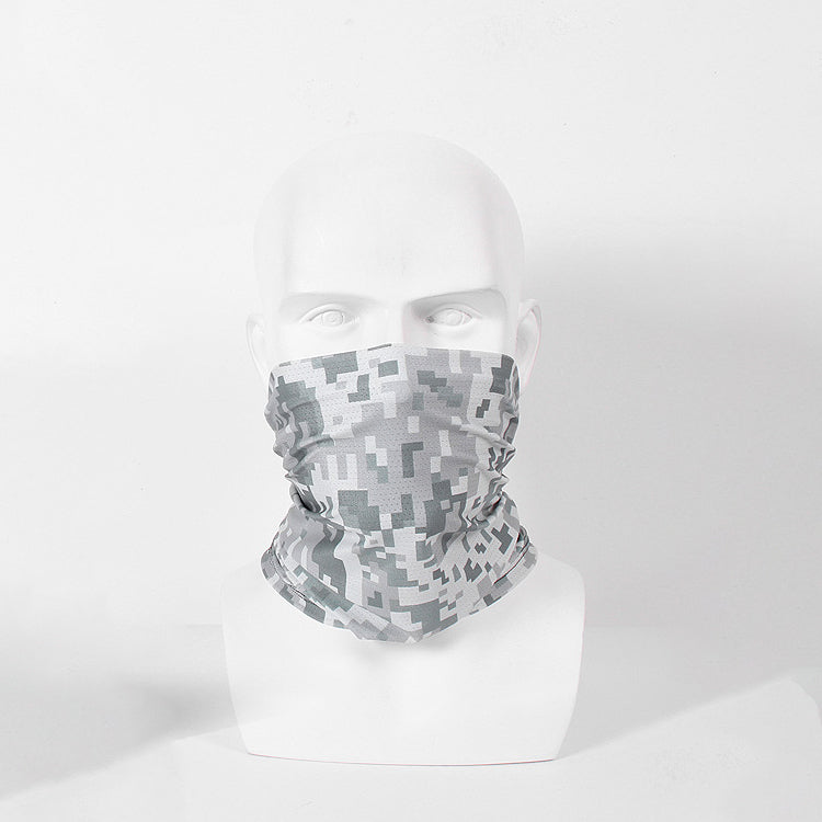 Outdoor Scarf bib Ice silk turban Camping Hiking Scarves Cycling Sports Bandana Fishing Scarf Sun protection Windproof Multifunctional Magic Headwear