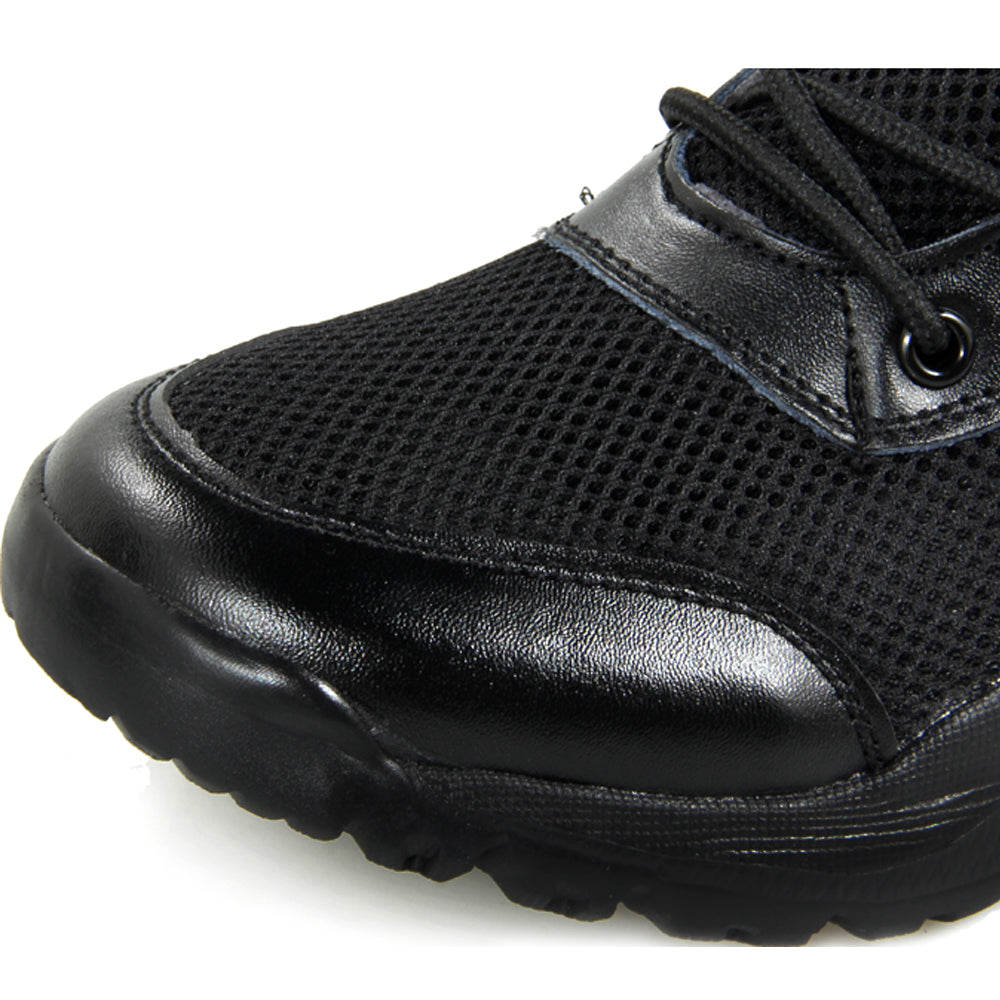 Ultralight mesh military boots, breathable combat boots, security boots, work boots, outdoor hiking boots,  -top men's boots