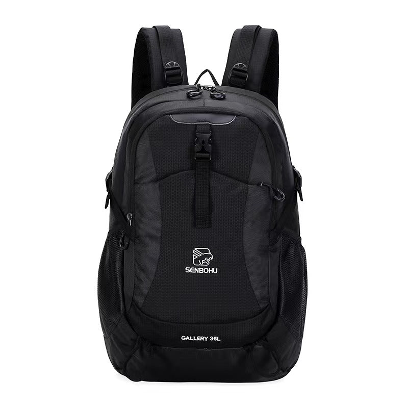 Large-capacity outdoor travel backpack women's mountaineering bag shoulders men's ultra-light hiking travel waterproof 35L