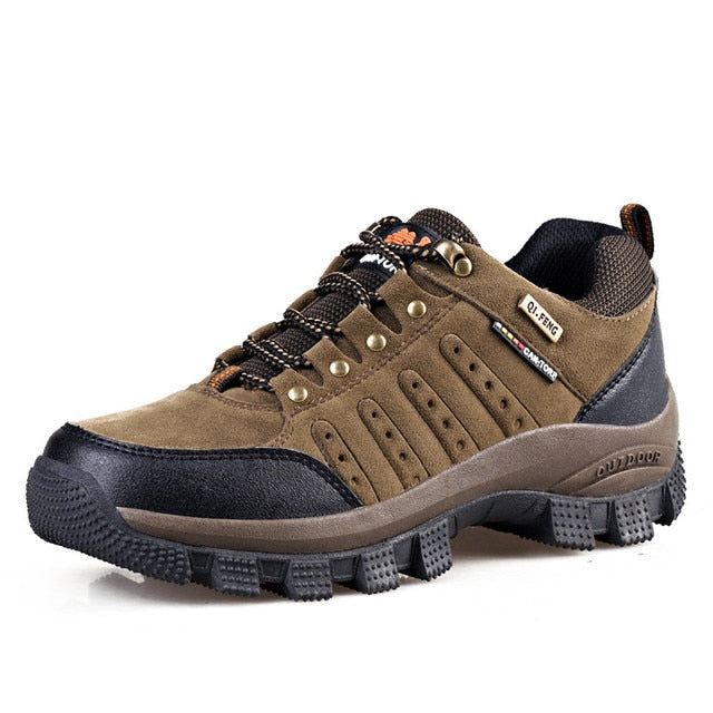 Sneakers Outdoor Men Shoes Waterproof Hiking Casual Shoes Comfortable Breathable Male Footwear Non-slip