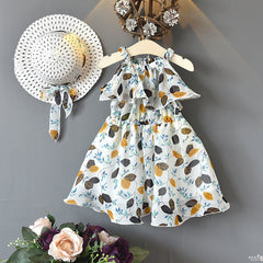 فستان شيفون صيفي تنورة منتجع بوهو