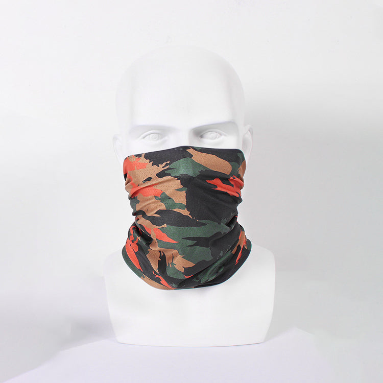 Outdoor Scarf bib Ice silk turban Camping Hiking Scarves Cycling Sports Bandana Fishing Scarf Sun protection Windproof Multifunctional Magic Headwear