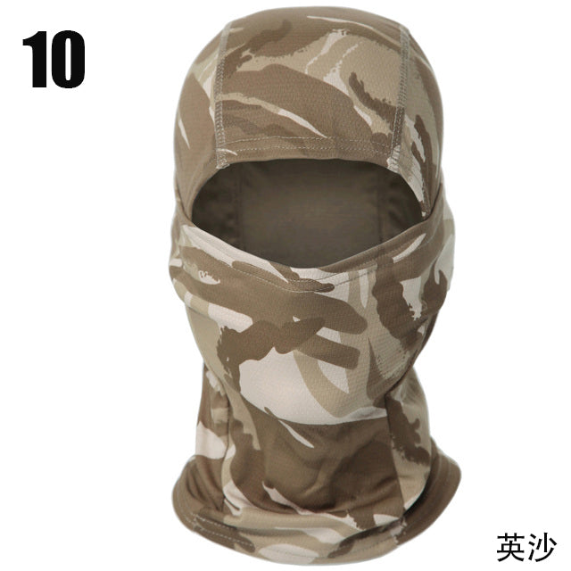 gt hot selling new tactical camouflage balaclava full face mask combat game CP military cap hunter bicycle bicycle army multi-camera hood neck cover