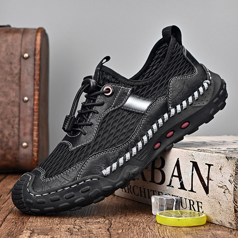 Casual shoes cross-border fashion men's large size hiking shoes men's shoes outdoor off-road shoes trendy sports shoes low top breathable men's shoes