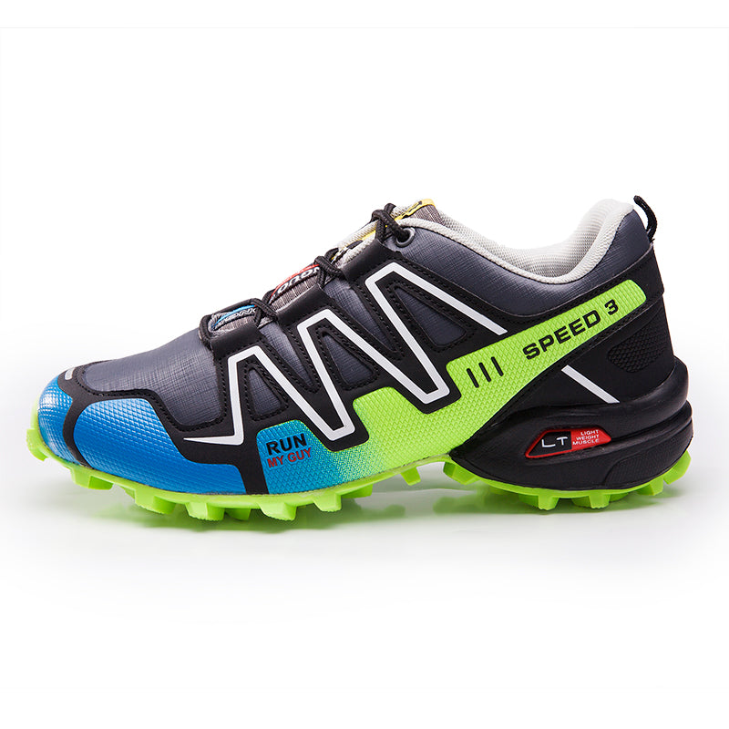Large size men shoes 39-48 outdoor shoes men sports cross-country running shoes men's hiking camping outing hiking shoes speed and passion boys shoes