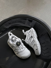 Children's shoes 2023 autumn children's outdoor sports shoes boys and girls rotary buckle soft bottom hiking shoes running shoes