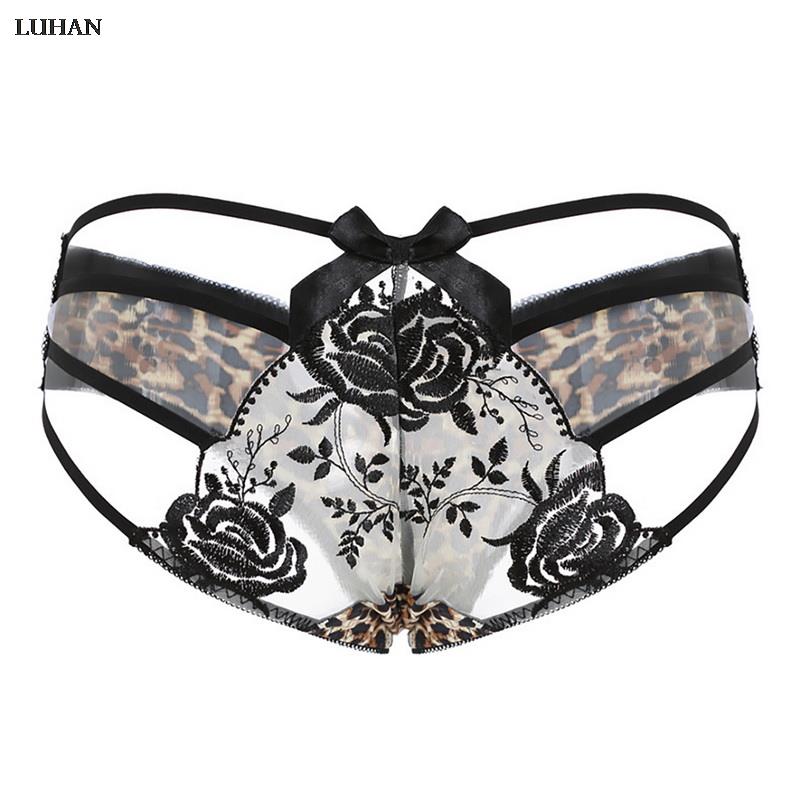 Women's panties briefs sexy lingerie sensual calcinha  g-strings thongs Intimate Fancy Lace Female underwear for session