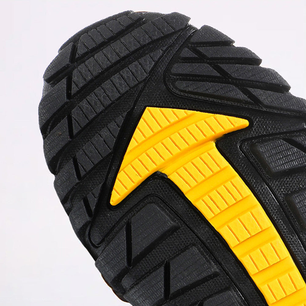 Men's hiking shoes flying woven high-top large size river tracing shoes Men's summer hiking shoes women's outdoor amphibious shoes breathable fashion