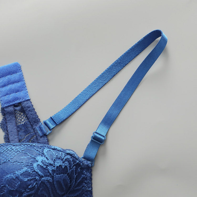 Women's Sexy Bra Push Up Full Coverage Lace Lingerie Set