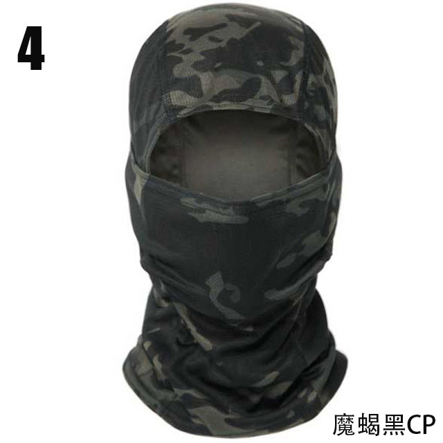 gt hot selling new tactical camouflage balaclava full face mask combat game CP military cap hunter bicycle bicycle army multi-camera hood neck cover