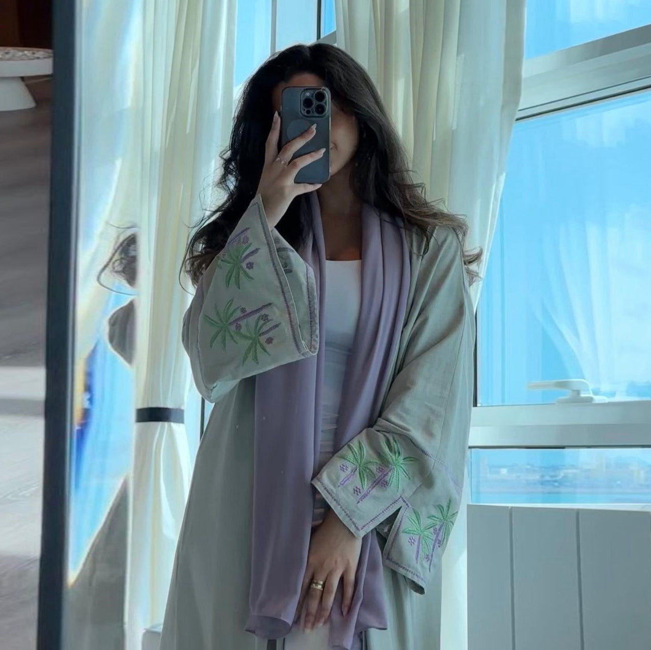 Arabian Dubai Fashion Saudi   Abaya Cardigan Robe Turkish Casual Jacket Women