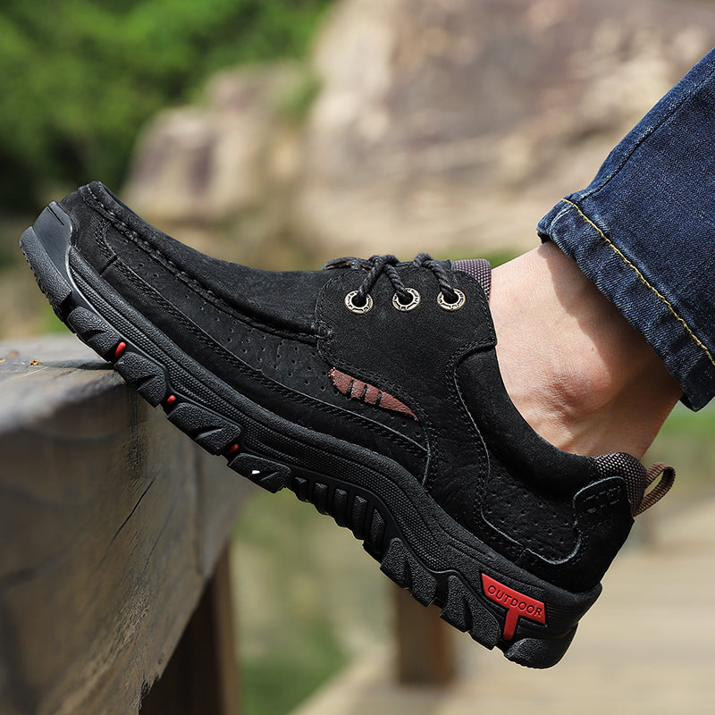 Men's shoesLeather men's casual shoesOutdoor hiking shoes