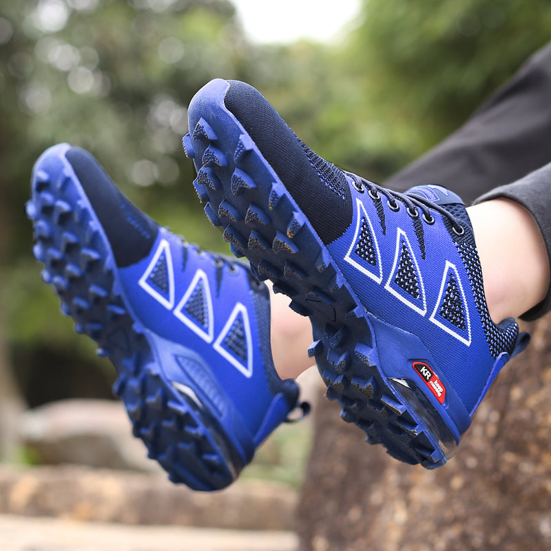 New large size outdoor hiking sneakers men's shoes  shock absorption sports hiking shoes breathable hiking shoes