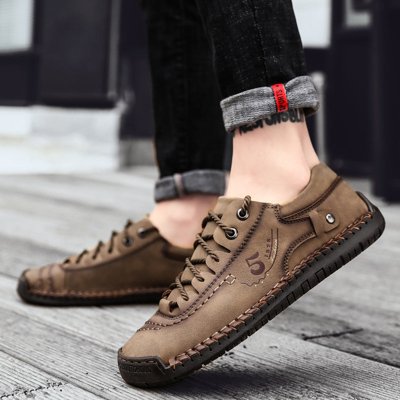 DUDE Jeep/Jeep hiking shoes men's breathable non-slip travel shoes summer middle-aged sports men's shoes outdoor hiking shoes