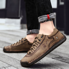 DUDE Jeep/Jeep hiking shoes men's breathable non-slip travel shoes summer middle-aged sports men's shoes outdoor hiking shoes