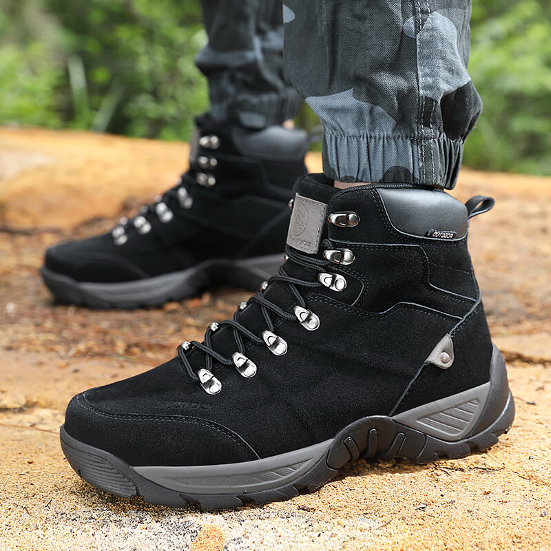 Men New Army Boots  -Top Waterproof Hiking Boots Men Trekking Sneakers Autumn And Winter Snow Boots Outdoor Combat Boots Large Size 40-47