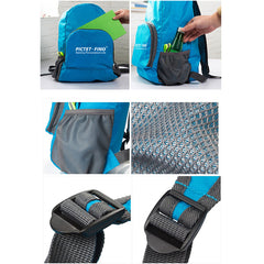 Folding backpack can store folding backpack portable travel backpack outdoor sports daily backpack light travel bag