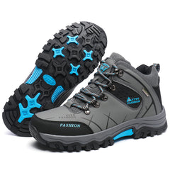 Men Hiking Shoes  -top Waterproof Hiking Shoes Outdoor Trekking Shoes Men Sports Shoes Climbing Shoes Antiskid Wear-resistant  Soles Large size 39
