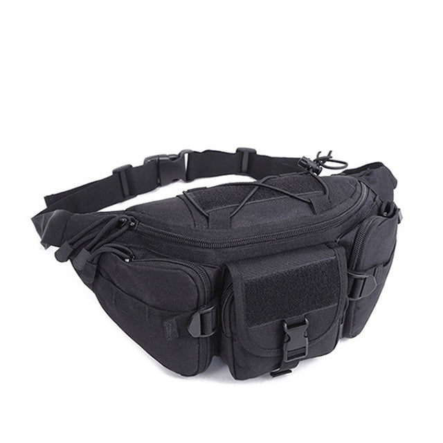 SS Outdoor Waist Bag Men's Tactical Waterproof Molle Camouflage Hunting Hiking Mountaineering Nylon Phone Belt Bag Combat Bag