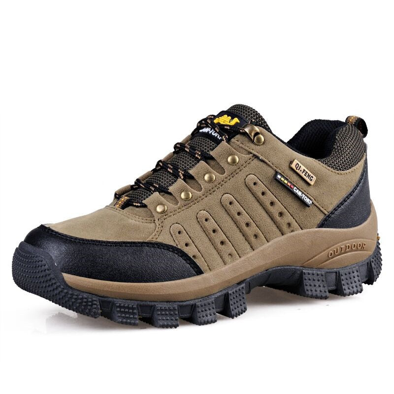 Sneakers Outdoor Men Shoes Waterproof Hiking Casual Shoes Comfortable Breathable Male Footwear Non-slip