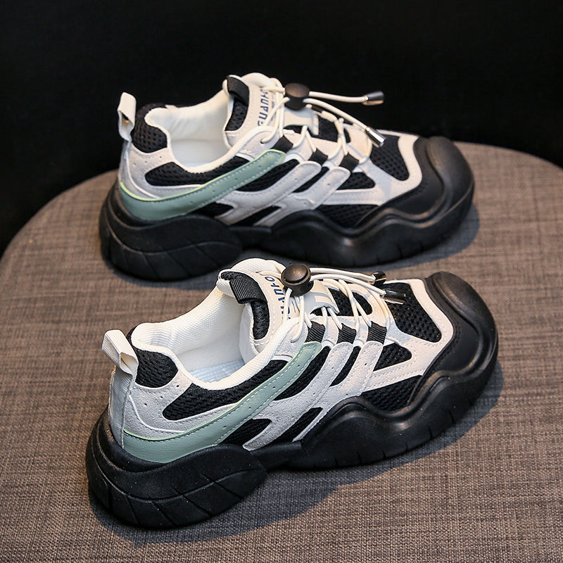 Casual Shoes Ladies Sports Shoes Outdoor Hiking Shoes Breathable  Lace-Up Women's Shoes