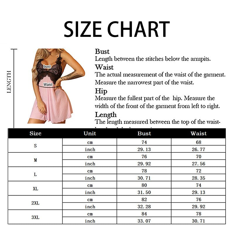 Sexy Nightgowns Pajamas Women'S Mesh Suspender Nightdress Ladies Lace Transparent Sexy Homewear Mini Dress Nightwear Lingerie