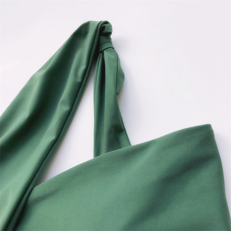 Europe and the United States hot selling bikini one-shoulder swimsuit sexy beachwear summer scarce bikini women