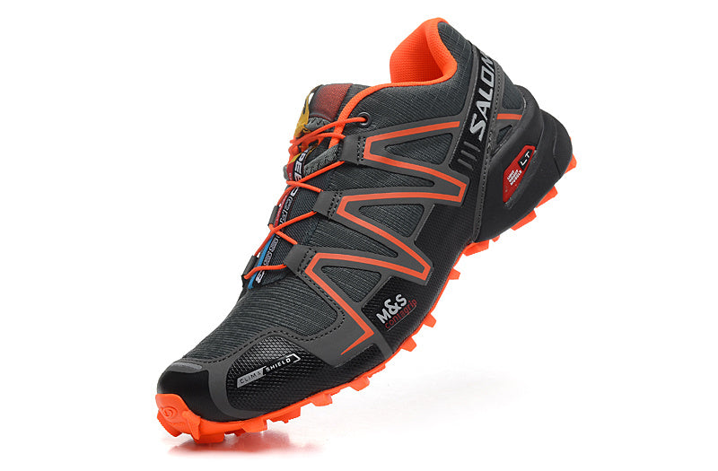 Outdoor Salomon 1st Generation Black Gray Red Sports Leisure Hiking Shoes Running Shoes Size 40-46