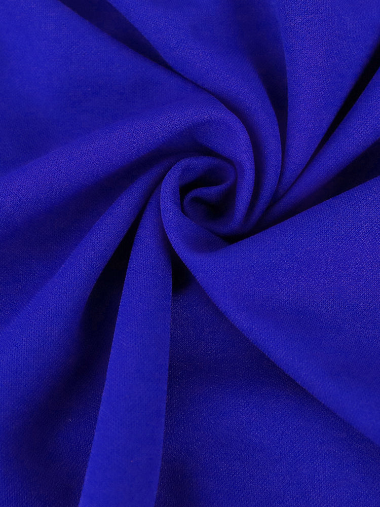 AOMEI Patchwork Dress Bodycon Party Cold Shoulder Color Block Women Peplum Short Sleeve V Neck Elegant African Summer Office New